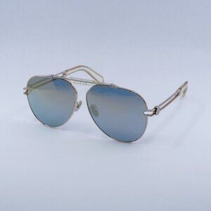 🕶️ New Philipp Plein SPP048M 033M Sunglasses - Shiny Rose Gold Frame